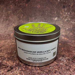 Wild Madagascar Vanilla Soy Candle | Luxury Scent | Scented Candles | Hand Poured | Handmade 