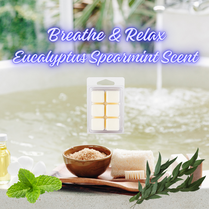 Breathe & Relax Soy Wax Melts | Eucalyptus Spearmint