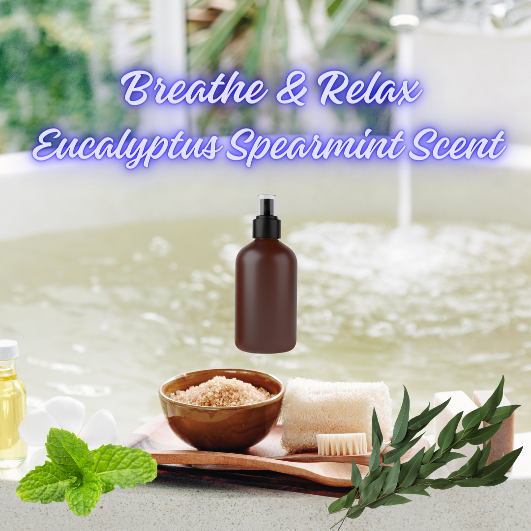 Breathe & Relax Body Splash | Shea Butter Shower Gel | Hand Poured in Dallas Texas | Scented Body Wash | Fragrance Oils | Bath & Body Works | handmade 