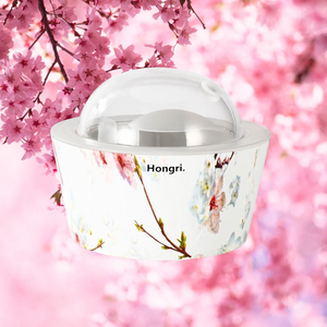 The Cherry Blossom Essential & Fragrance Oil Diffuser, an elegant home accessory that promotes relaxation and serenity.