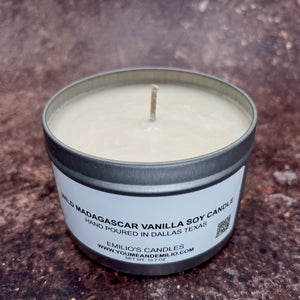 Wild Madagascar Vanilla Soy Candle | Luxury Scent | Scented Candles | Hand Poured 