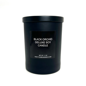 Black Orchid Deluxe Soy Candle | Limited Edition